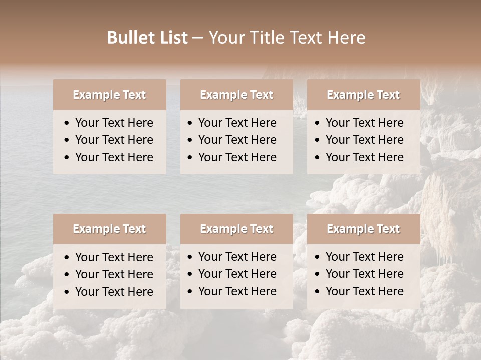 Sea Care Israel PowerPoint Template