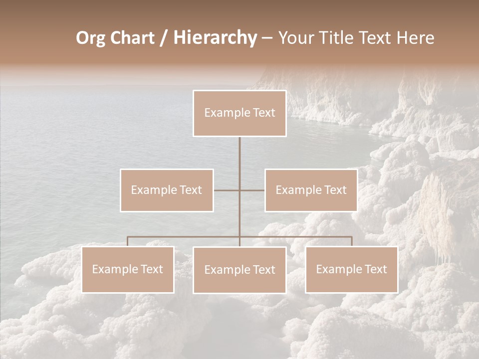 Sea Care Israel PowerPoint Template