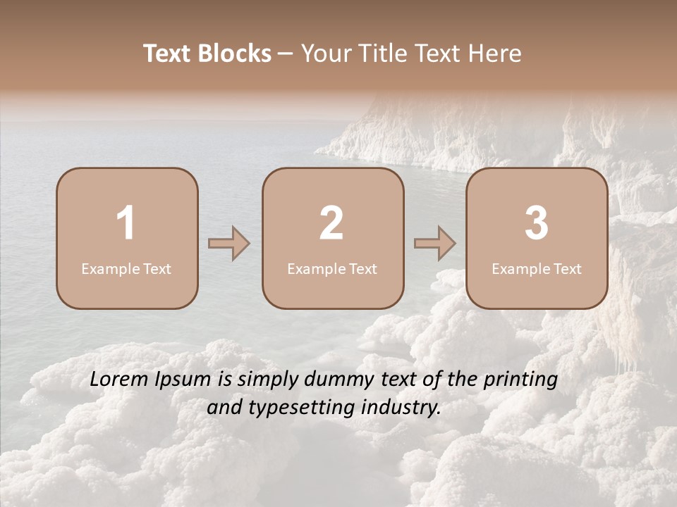 Sea Care Israel PowerPoint Template
