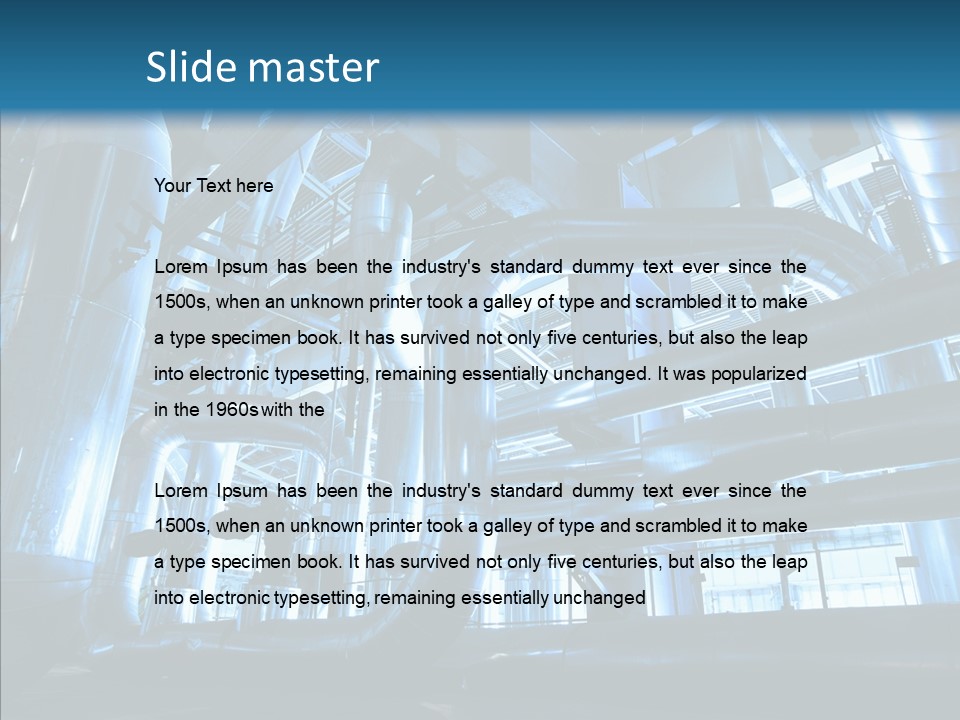 Energy Ethylene Industry PowerPoint Template