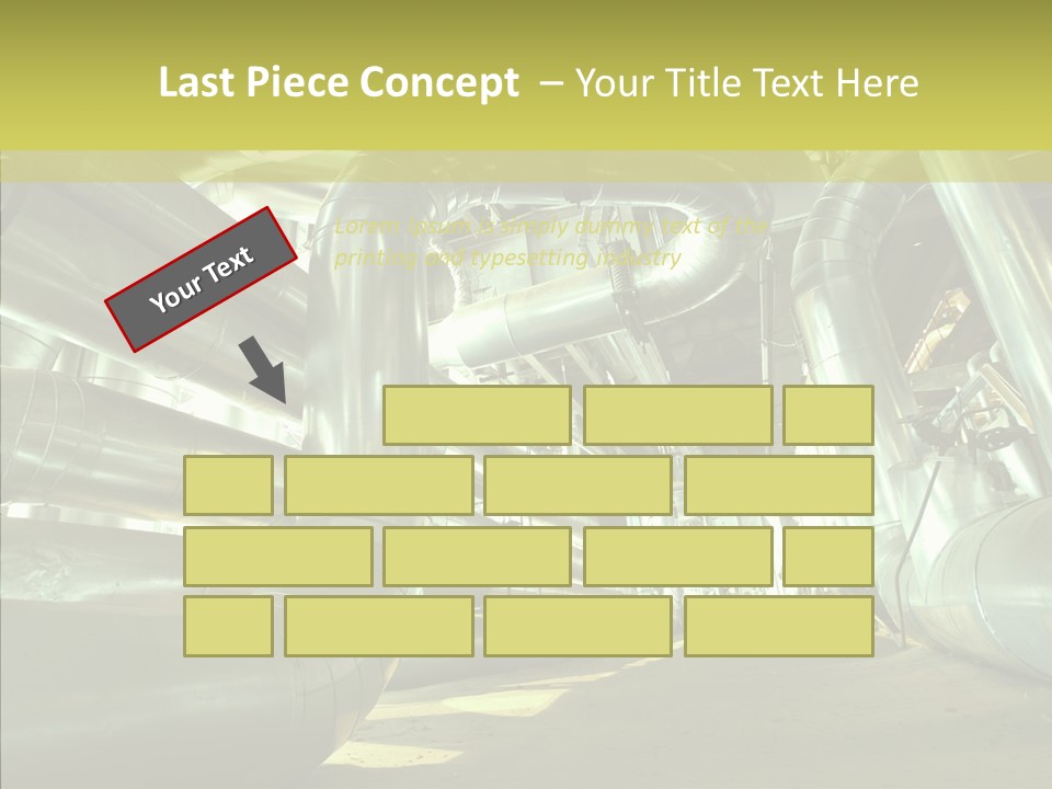Worker Steel Insulation PowerPoint Template