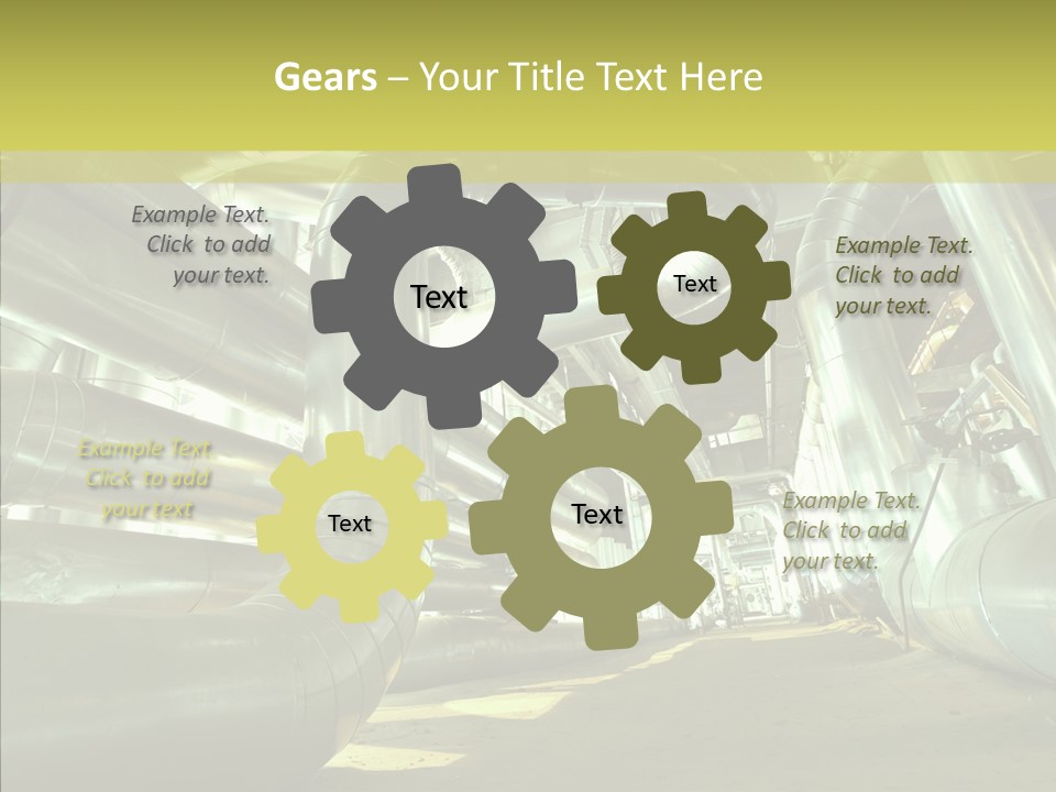 Worker Steel Insulation PowerPoint Template