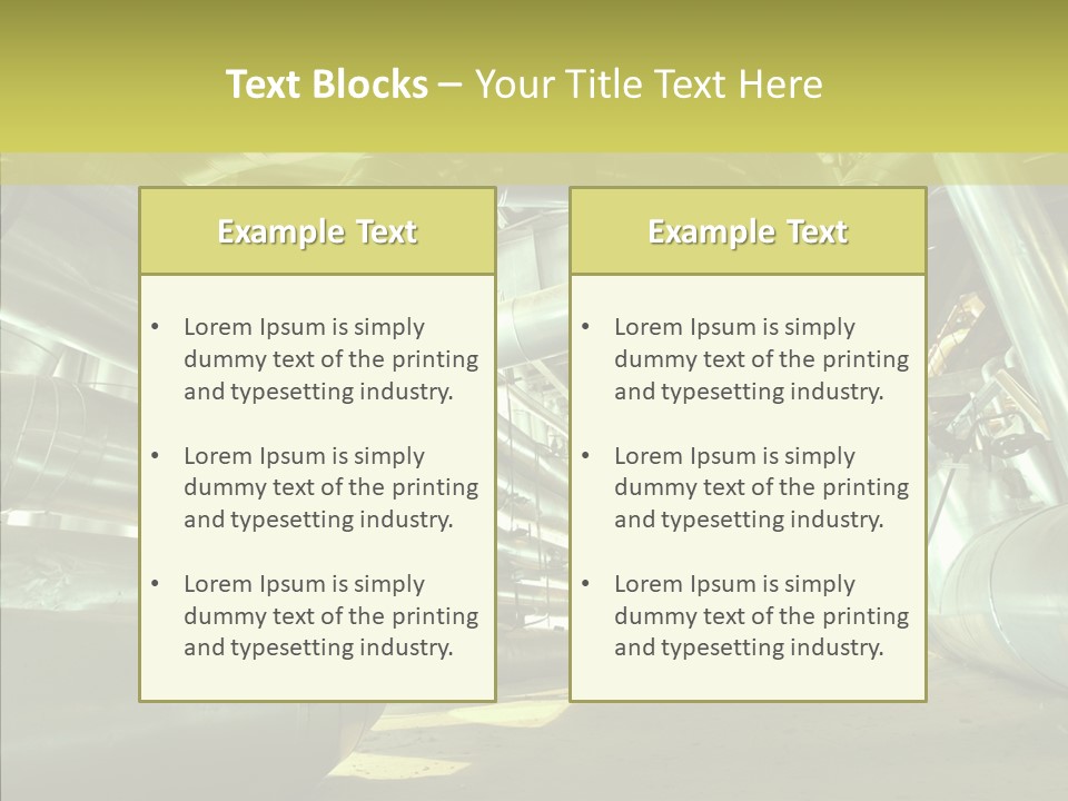 Worker Steel Insulation PowerPoint Template