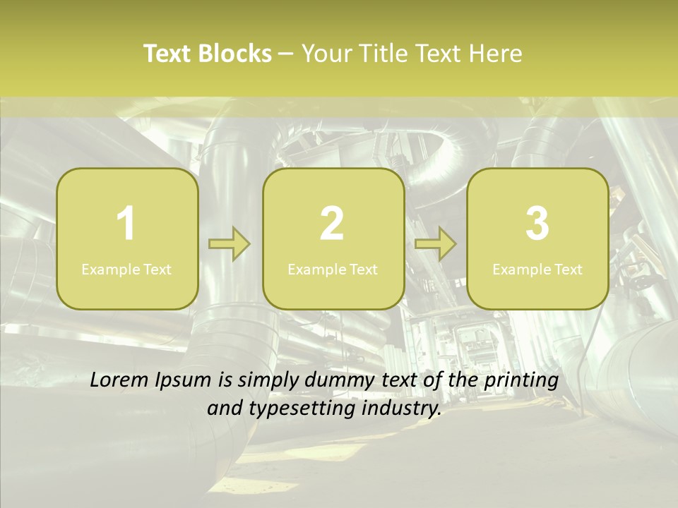 Worker Steel Insulation PowerPoint Template