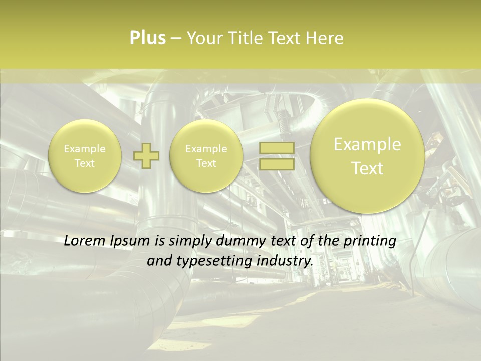 Worker Steel Insulation PowerPoint Template