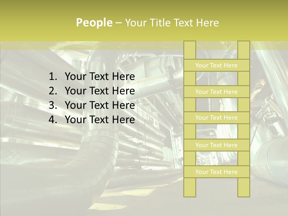 Worker Steel Insulation PowerPoint Template