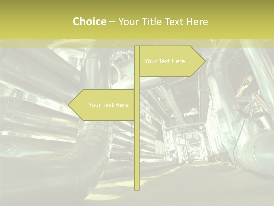 Worker Steel Insulation PowerPoint Template