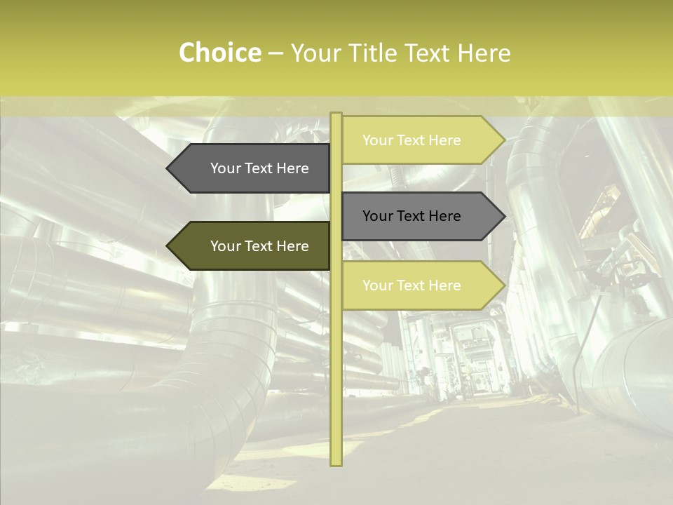 Worker Steel Insulation PowerPoint Template