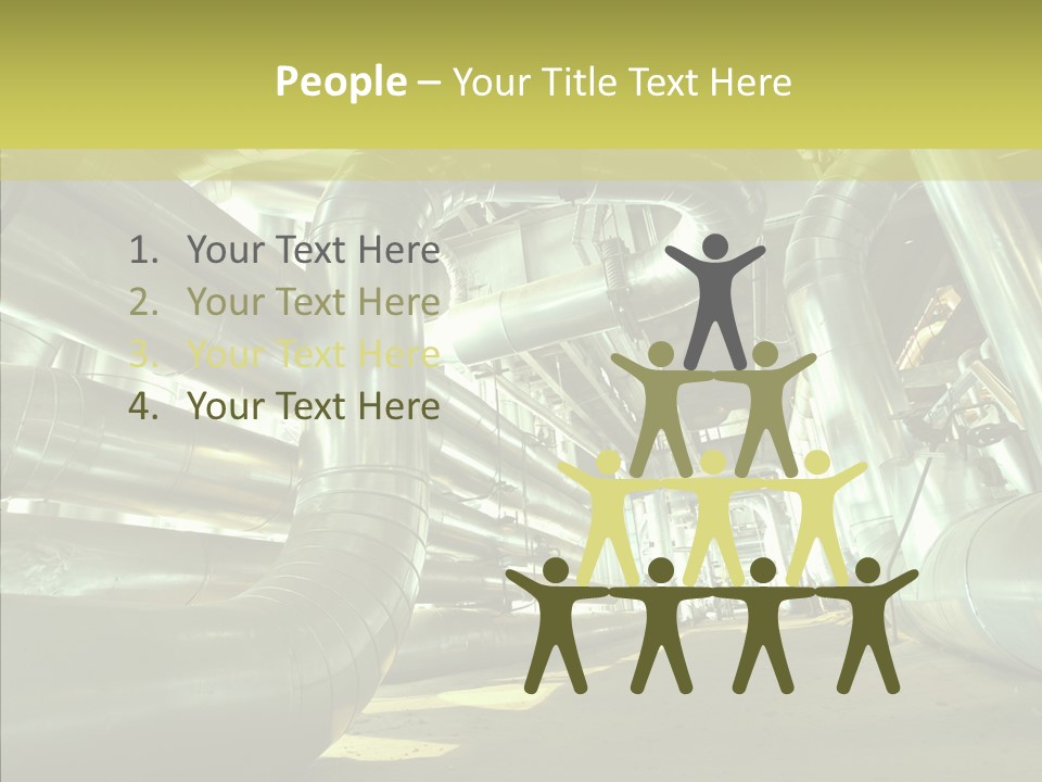 Worker Steel Insulation PowerPoint Template