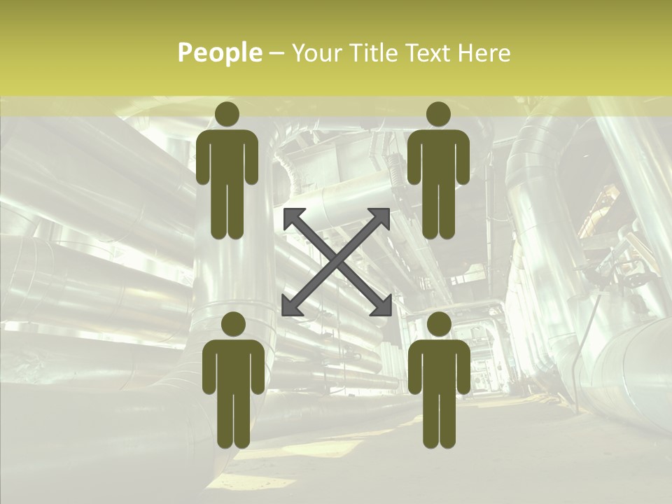 Worker Steel Insulation PowerPoint Template