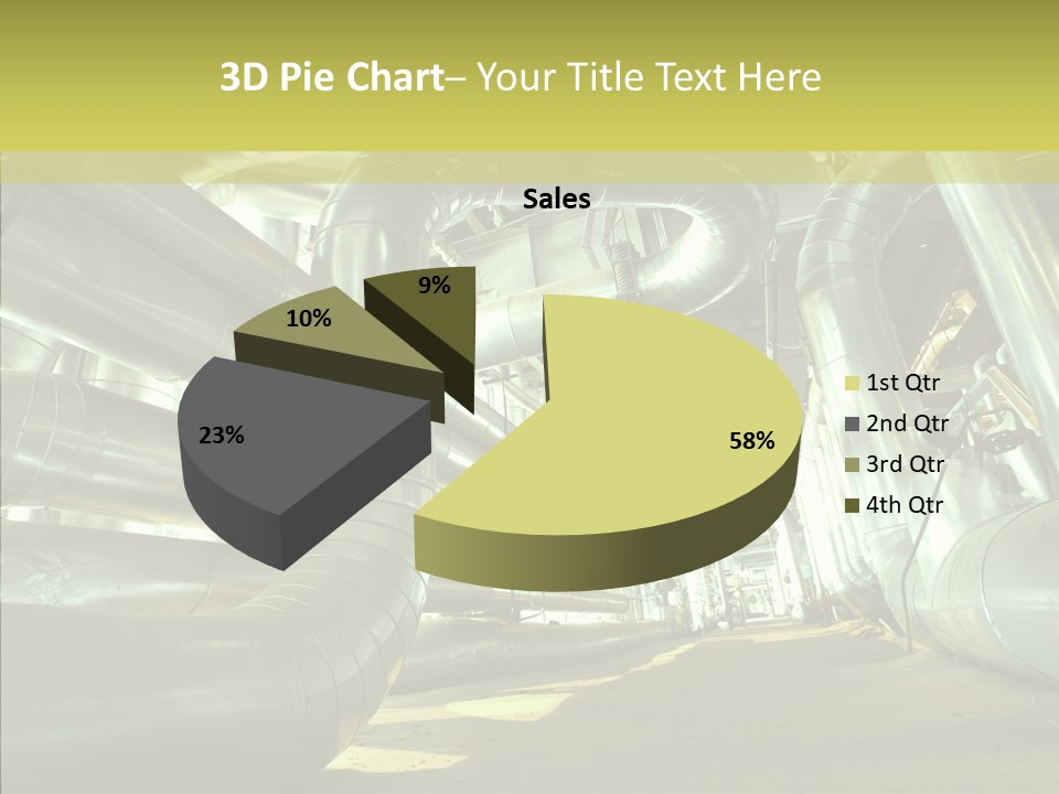 Worker Steel Insulation PowerPoint Template