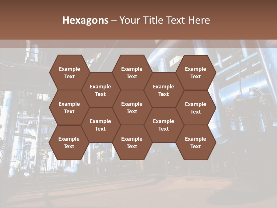 Engineer Production Oil Industry PowerPoint Template