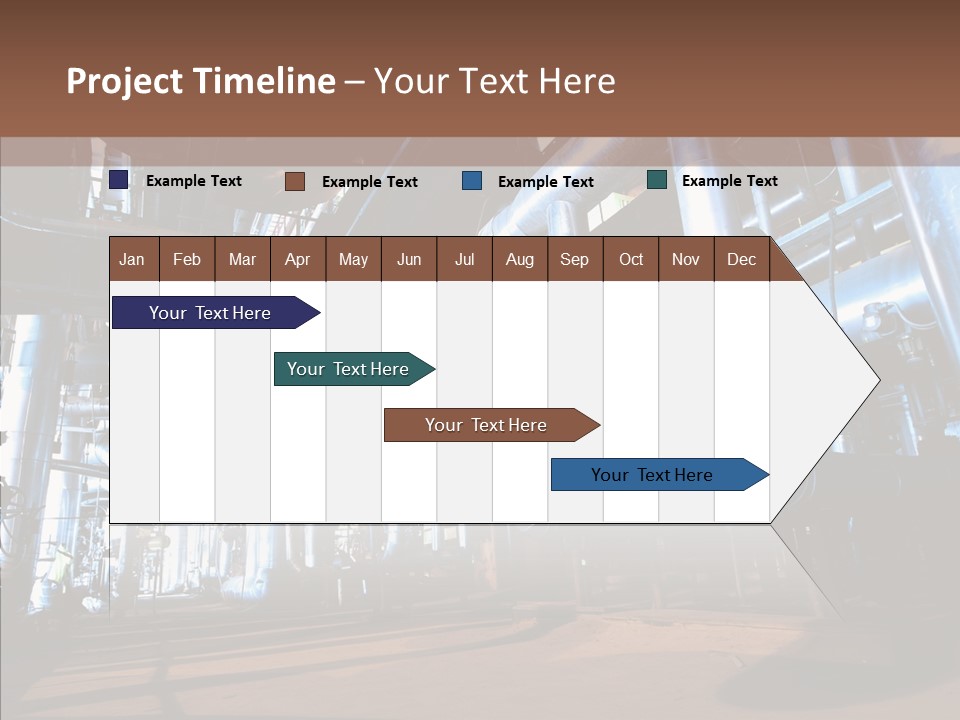 Engineer Production Oil Industry PowerPoint Template