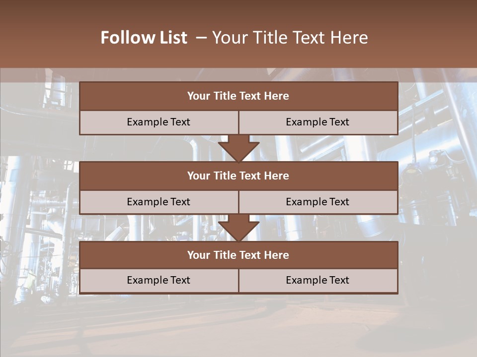 Engineer Production Oil Industry PowerPoint Template