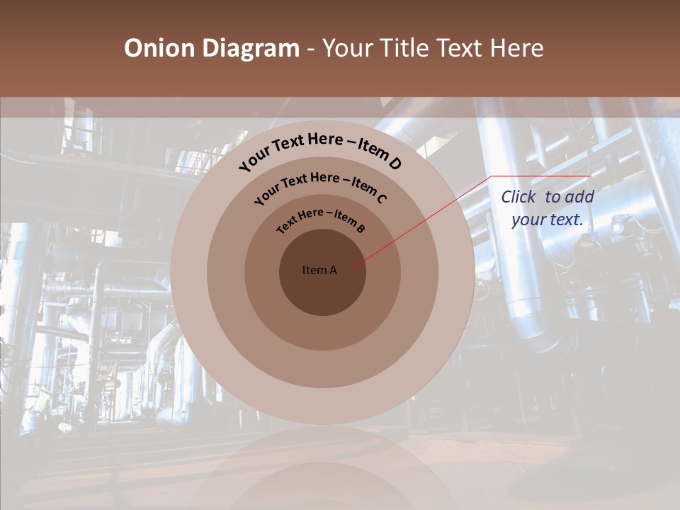 Engineer Production Oil Industry PowerPoint Template
