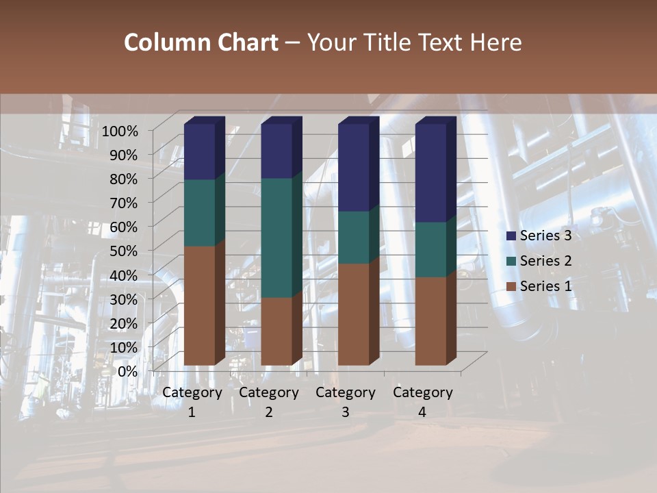 Engineer Production Oil Industry PowerPoint Template