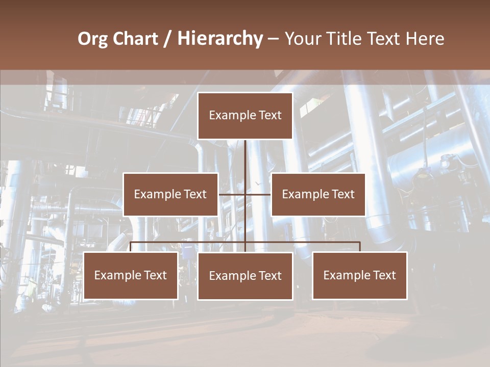 Engineer Production Oil Industry PowerPoint Template