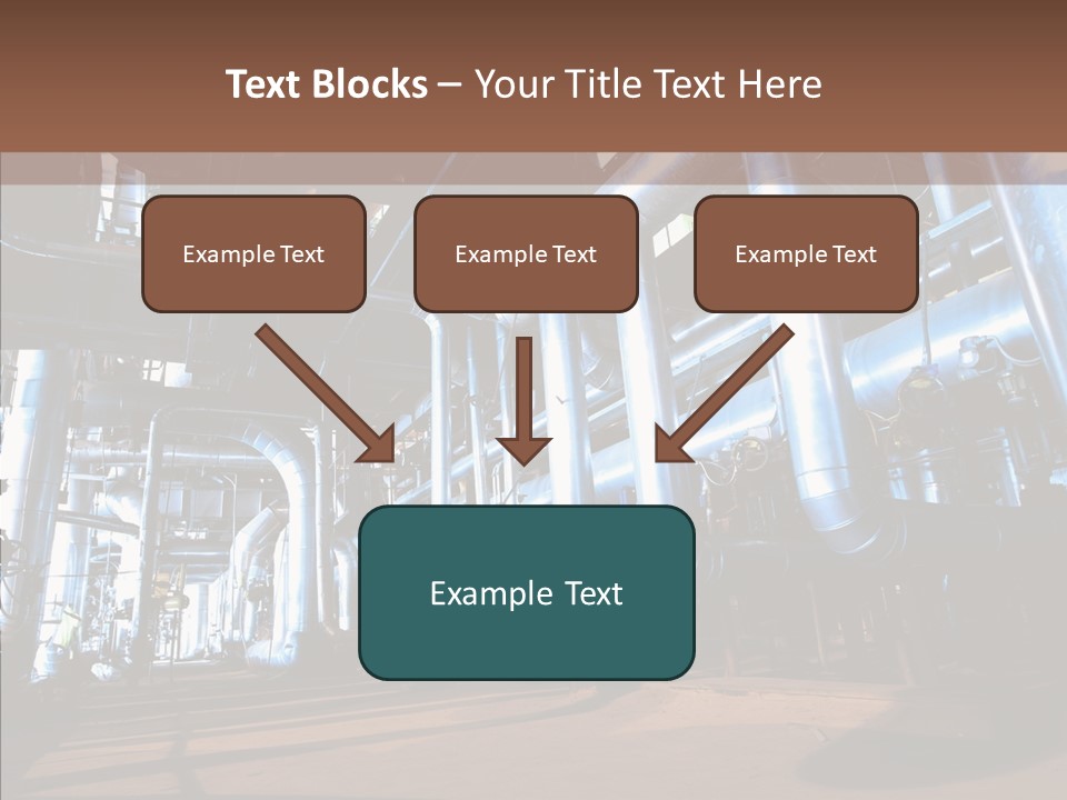Engineer Production Oil Industry PowerPoint Template