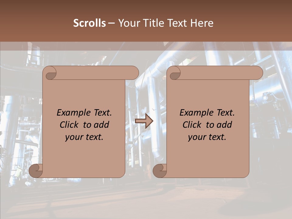 Engineer Production Oil Industry PowerPoint Template