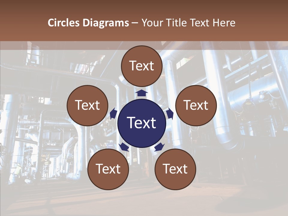 Engineer Production Oil Industry PowerPoint Template