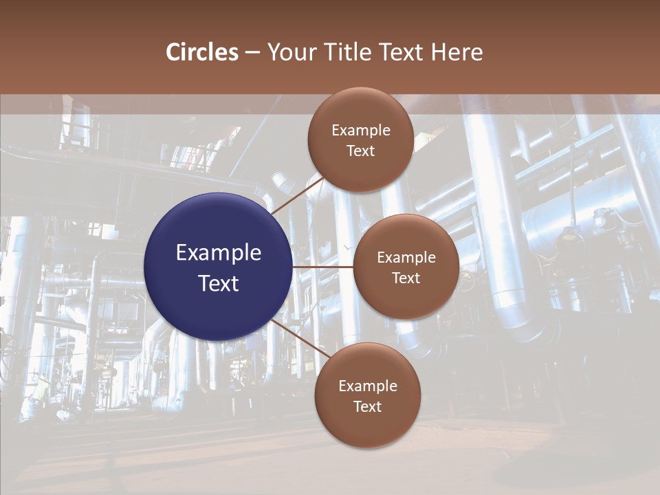 Engineer Production Oil Industry PowerPoint Template