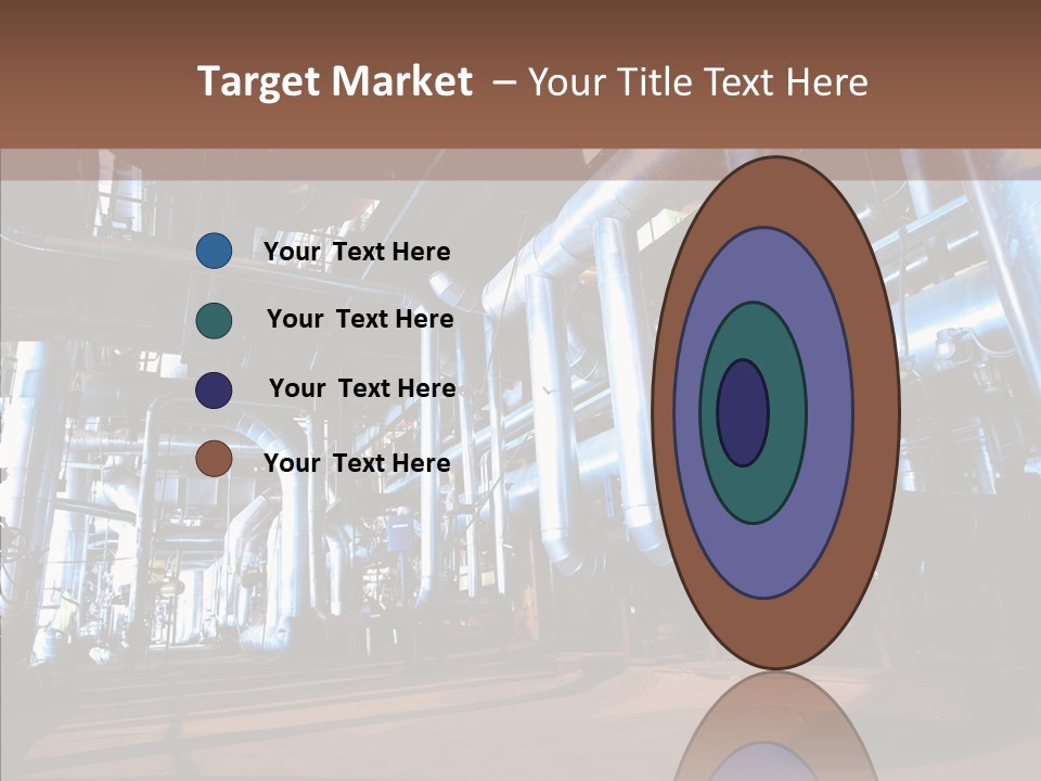 Engineer Production Oil Industry PowerPoint Template