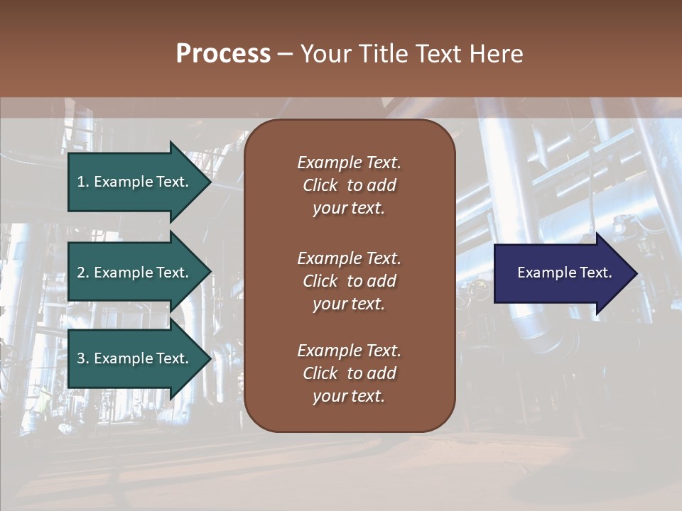 Engineer Production Oil Industry PowerPoint Template