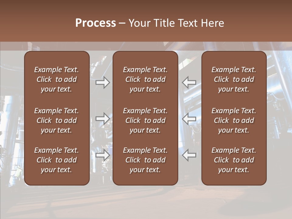 Engineer Production Oil Industry PowerPoint Template