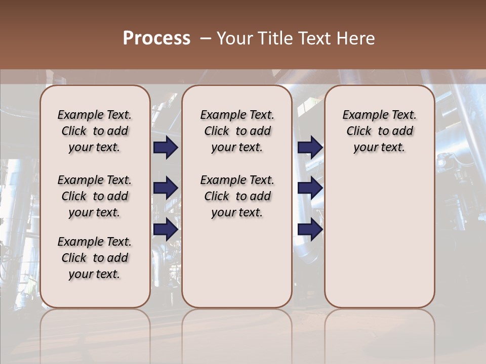 Engineer Production Oil Industry PowerPoint Template