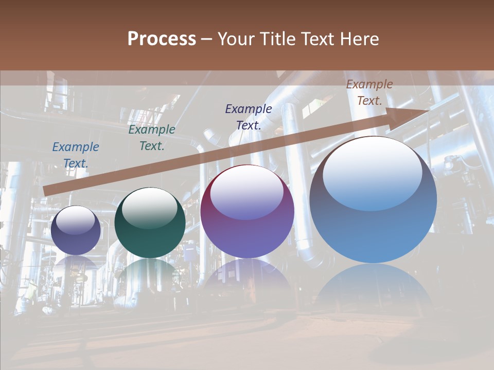 Engineer Production Oil Industry PowerPoint Template