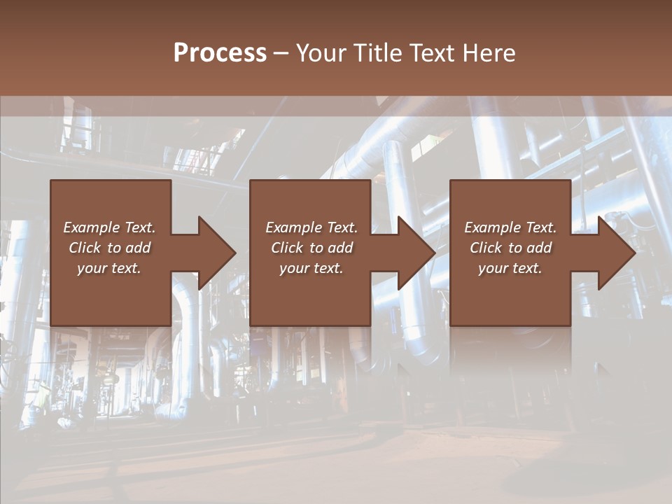 Engineer Production Oil Industry PowerPoint Template