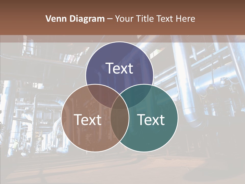 Engineer Production Oil Industry PowerPoint Template