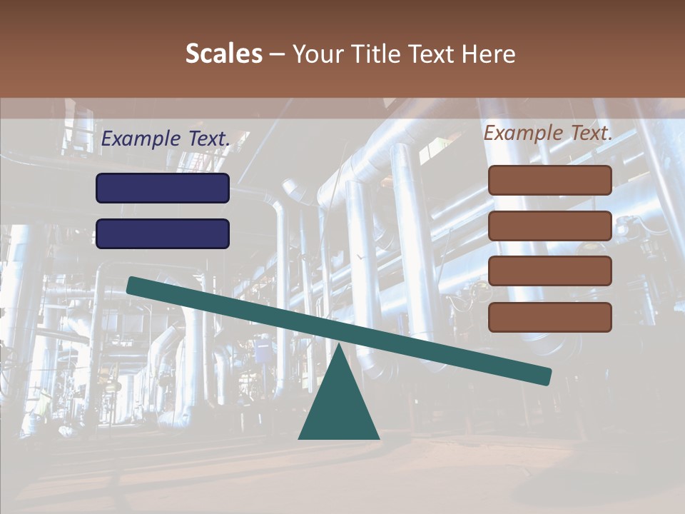 Engineer Production Oil Industry PowerPoint Template