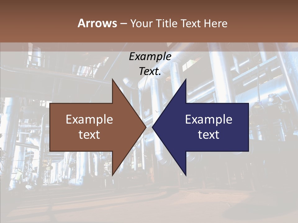 Engineer Production Oil Industry PowerPoint Template