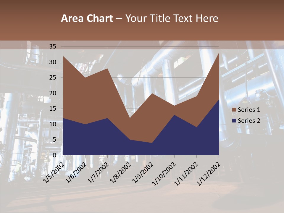 Engineer Production Oil Industry PowerPoint Template