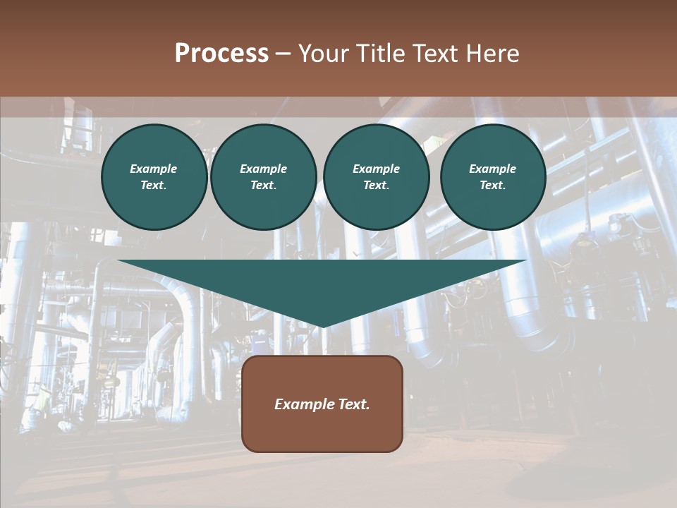 Engineer Production Oil Industry PowerPoint Template