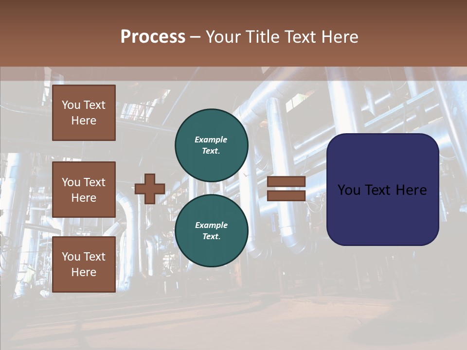 Engineer Production Oil Industry PowerPoint Template
