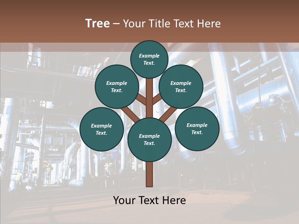 Engineer Production Oil Industry PowerPoint Template
