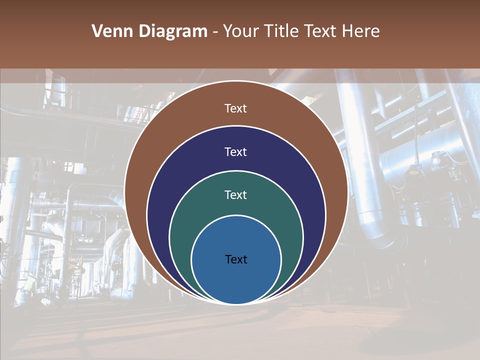 Engineer Production Oil Industry PowerPoint Template