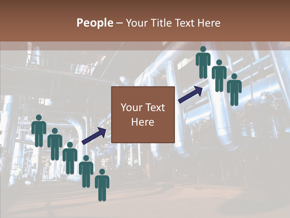 Engineer Production Oil Industry PowerPoint Template