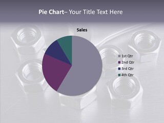 Screw Shiny Wrench PowerPoint Template