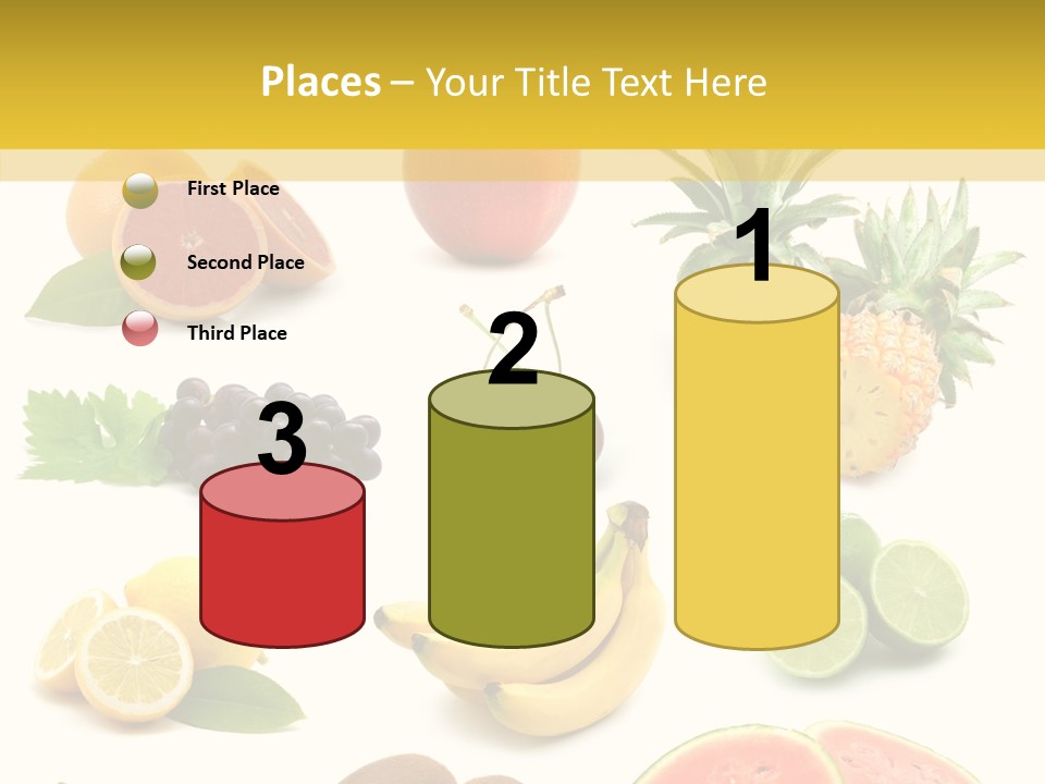 Food Ingredient Slice PowerPoint Template
