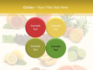 Food Ingredient Slice PowerPoint Template