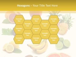 Food Ingredient Slice PowerPoint Template