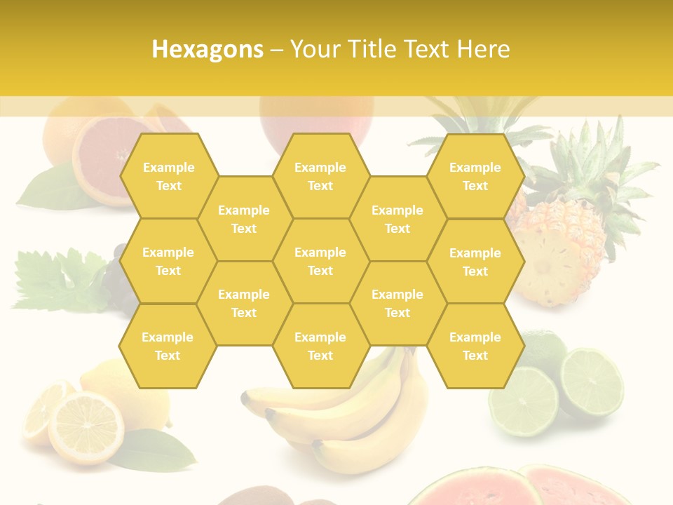Food Ingredient Slice PowerPoint Template