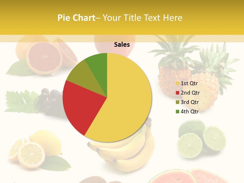 Food Ingredient Slice PowerPoint Template