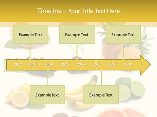 Food Ingredient Slice PowerPoint Template