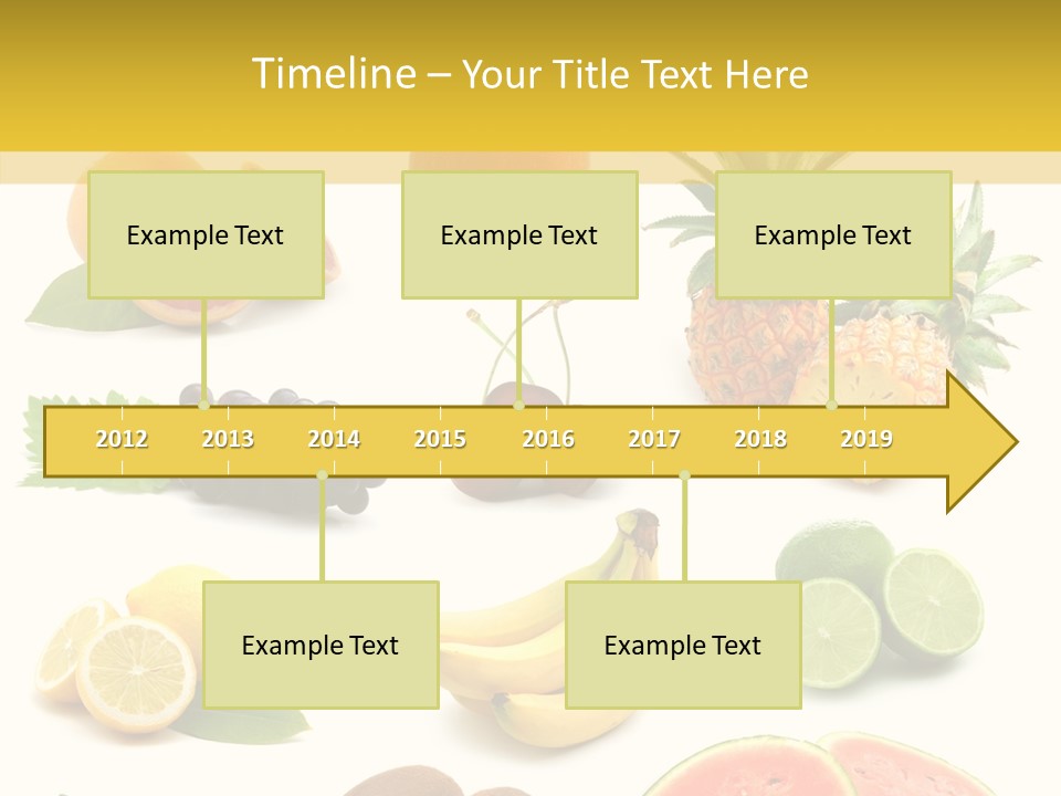 Food Ingredient Slice PowerPoint Template
