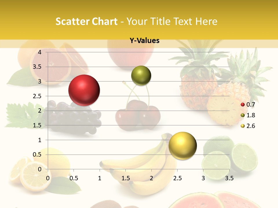Food Ingredient Slice PowerPoint Template