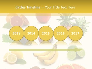 Food Ingredient Slice PowerPoint Template